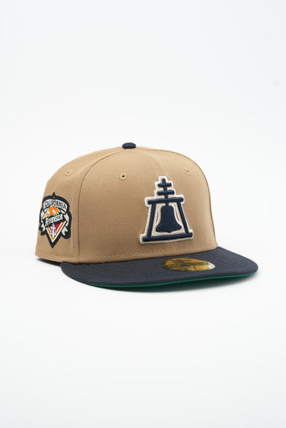New Era 59FIFTY キャップ 7 1/2 ベージュ/ネイビー Limited Khaki / Navy 1LoveIE Raincross New Era 59FIFTY Fitted Cap