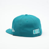 Youth 10 Year Anniversary Limited Aqua & White 1LoveIE New Era 59FIFTY Fitted Cap