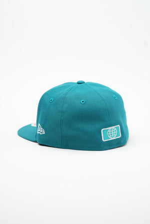 Limited Vegas Gold / Walnut Gold Mexico Flag 1LoveIE New Era 59FIFTY Fitted Cap