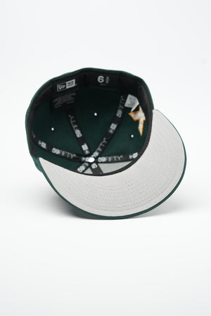 Youth 10 Year Anniversary Limited Dark Green & White 1LoveIE New Era 59FIFTY Fitted Cap