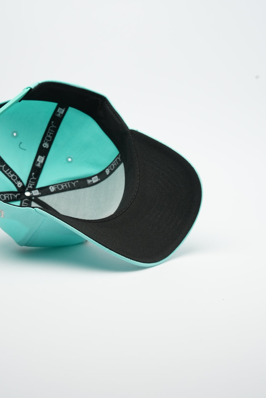 New Era 9Forty A Frame 1LoveIE Snapback ( Teal / Silver )