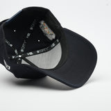 New Era 9Forty A Frame Raincross Snapback (Navy /  Gold & White)