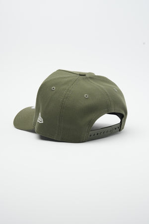 New Era 9Forty A Frame 1LoveIE Snapback ( Olive / White )