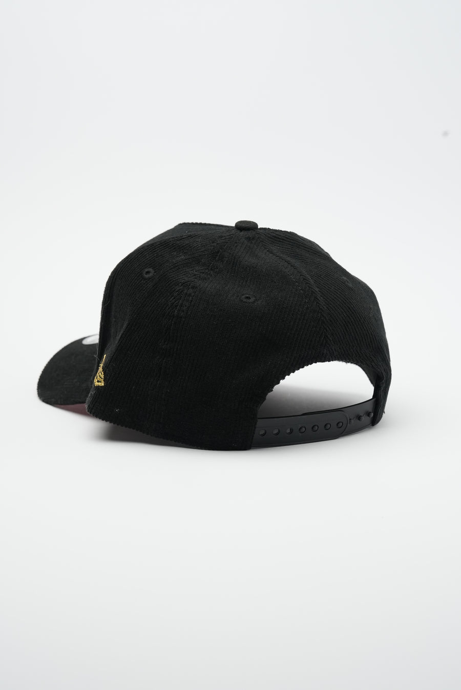 New Era 9Forty A Frame 1LoveIE Snapback (Black / White / Red Corduroy )