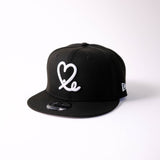 Limited Black / White Mexico Flag 1LoveIE New Era 9FIFTY Snapback