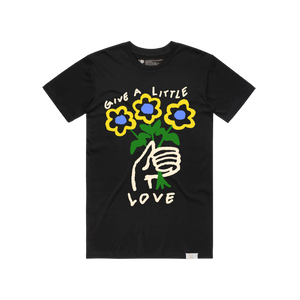 Give A Little Love Tshirt (Black)