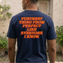Furthest Thing From Perfect (Navy / Orange)