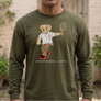 Jasper The Bear Tennis Long Sleeve ( Army Green)