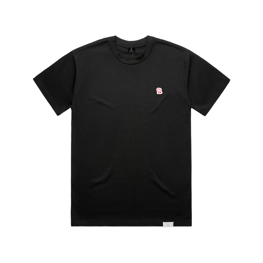 Oversized Heavyweight Box T-Shirt (Black)