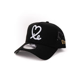 New Era 9Forty A Frame 1LoveIE Trucker Snapback (Black / White )