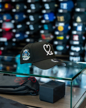 New Era 9Forty A Frame 1LoveIE Snapback (Black / White )