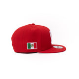 Limited Red / White Mexico Flag 1LoveIE New Era 9FIFTY Snapback