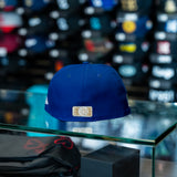 Limited Royal Blue / White Gold Mexico Flag 1LoveIE New Era 59FIFTY Fitted Cap