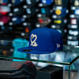 Limited Royal Blue / White Gold Mexico Flag 1LoveIE New Era 59FIFTY Fitted Cap