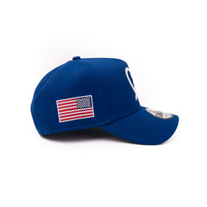 New Era 9Forty A Frame 1LoveIE USA Snapback (LT Royal/White )