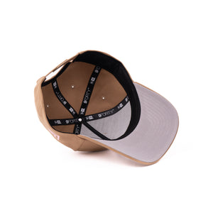New Era 9Forty A Frame 1LoveIE Snapback ( Khaki /Pink )
