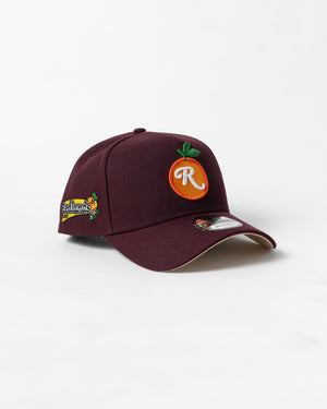 Maroon 1LoveIE Redlands Orange New Era 9Forty A Frame Snapback