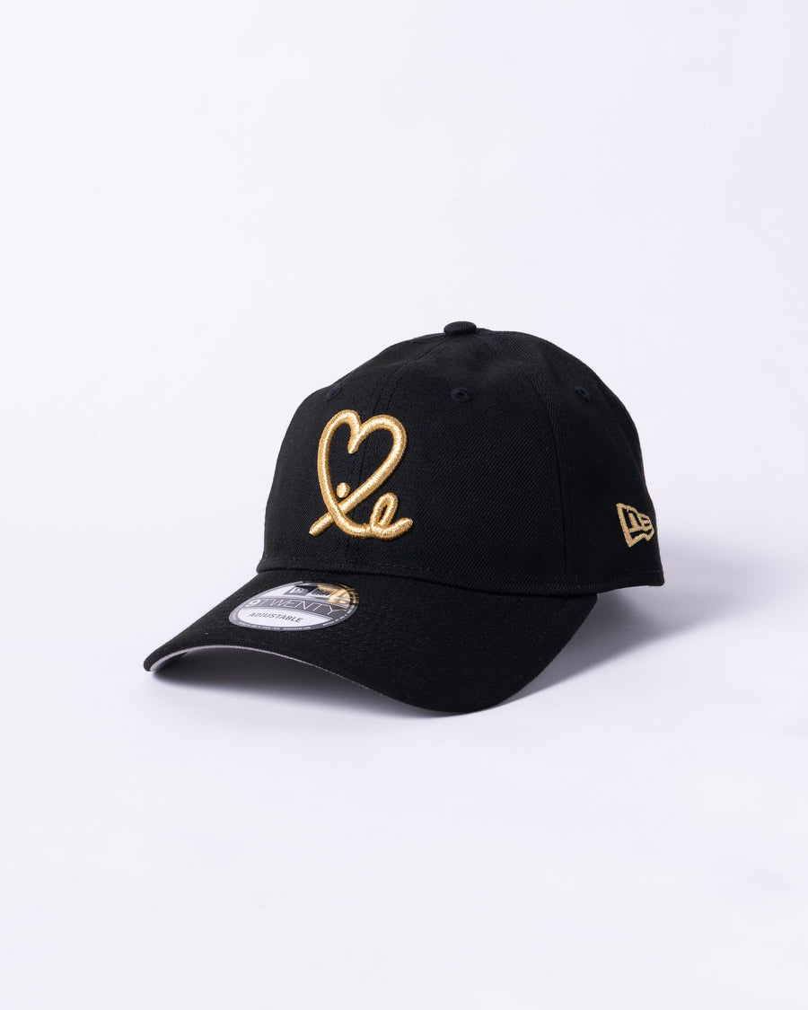 10 Year Anniversary Black & Gold New Era 1LoveIE 9Twenty Dad Cap