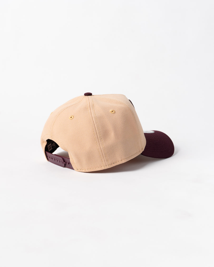 New Era 9Forty A Frame 1LoveIE Snapback (Pecan /  Bordeaux )