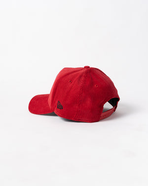 New Era 9Forty A Frame 1LoveIE Snapback (Red / Black Corduroy)