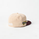 Maroon & Mango Mocha  Orange  1LoveIE Redlands Orange New Era 59FIFTY Fitted Cap