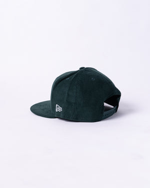 Limited 1LoveIE Forest Green / White Corduroy New Era 9Fifty Snapback Hat