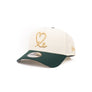 10 Year Anniversary New Era 9Forty A Frame 1LoveIE Snapback (Forest Green / Cream)
