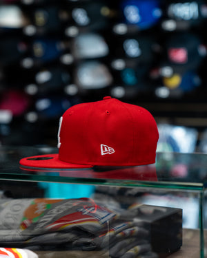 Pre Order Limited Red / White Mexico Flag 1LoveIE New Era 59FIFTY Fitt