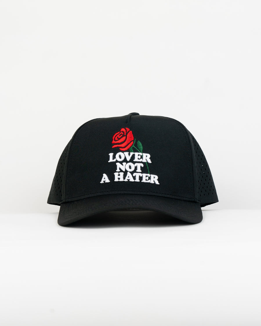 "Lover Not A Hater" Snapback (Black)