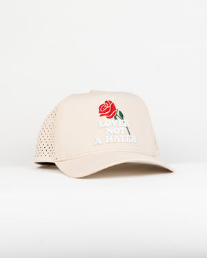 "Lover Not A Hater" Snapback (Tan)