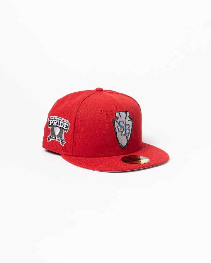 Limited Red & Silver 1LoveIE SB Arrowhead New Era 59FIFTY Fitted Cap