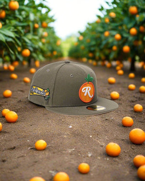 Olive 1LoveIE Redlands Orange New Era 59FIFTY Fitted Cap