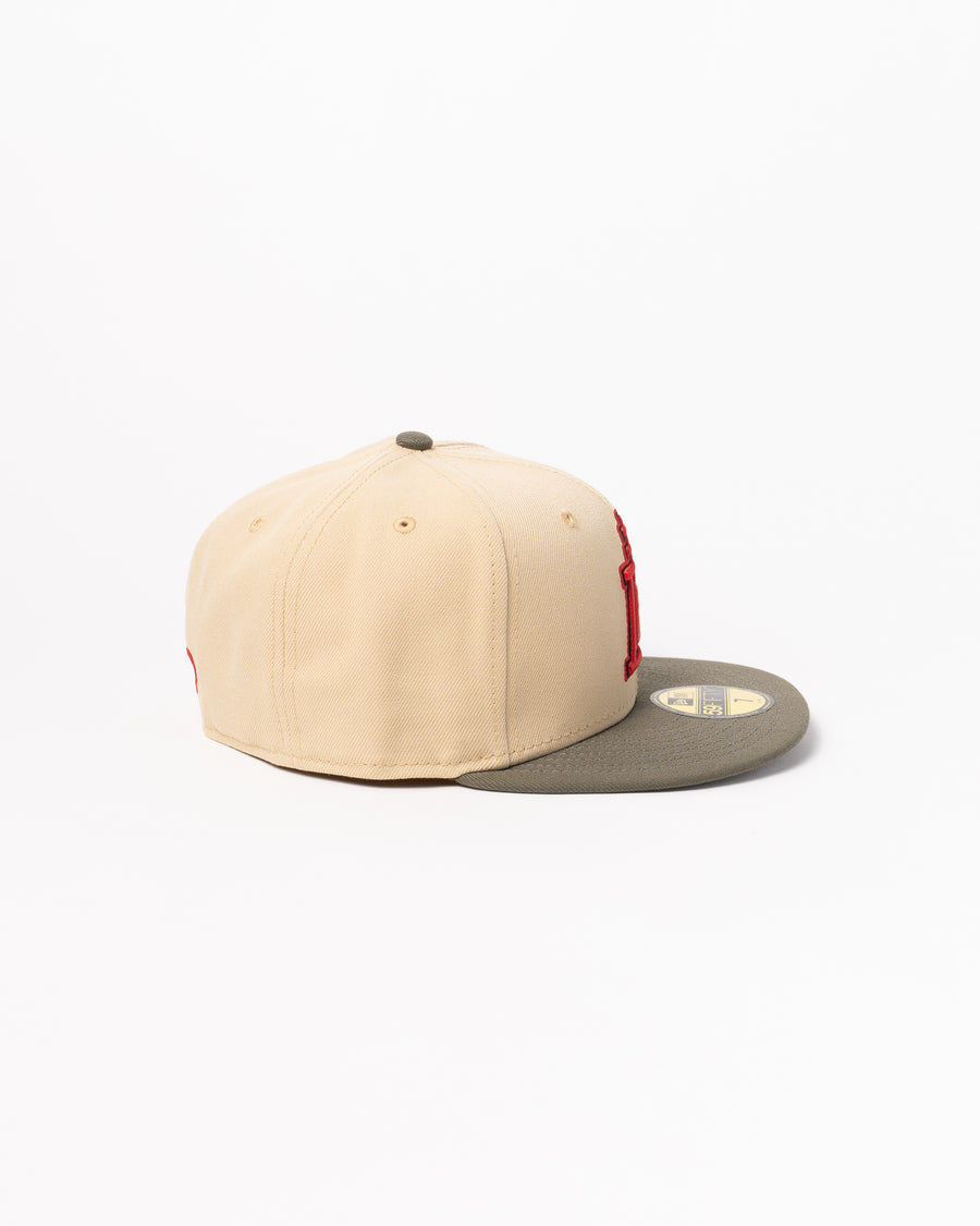 Limited Vegas Gold / Olive 1LoveIE Raincross New Era 59FIFTY Fitted Cap