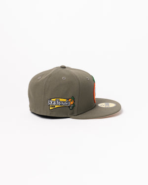 Olive 1LoveIE Redlands Orange New Era 59FIFTY Fitted Cap