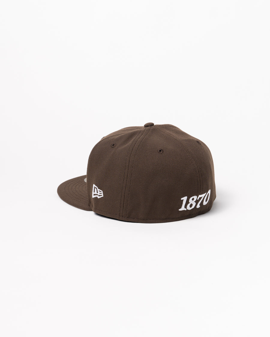 Limited Walnut / White  1LoveIE Raincross New Era 59FIFTY Fitted Cap