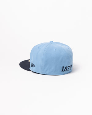 Limited Sky Blue / Navy  1LoveIE Raincross New Era 59FIFTY Fitted Cap