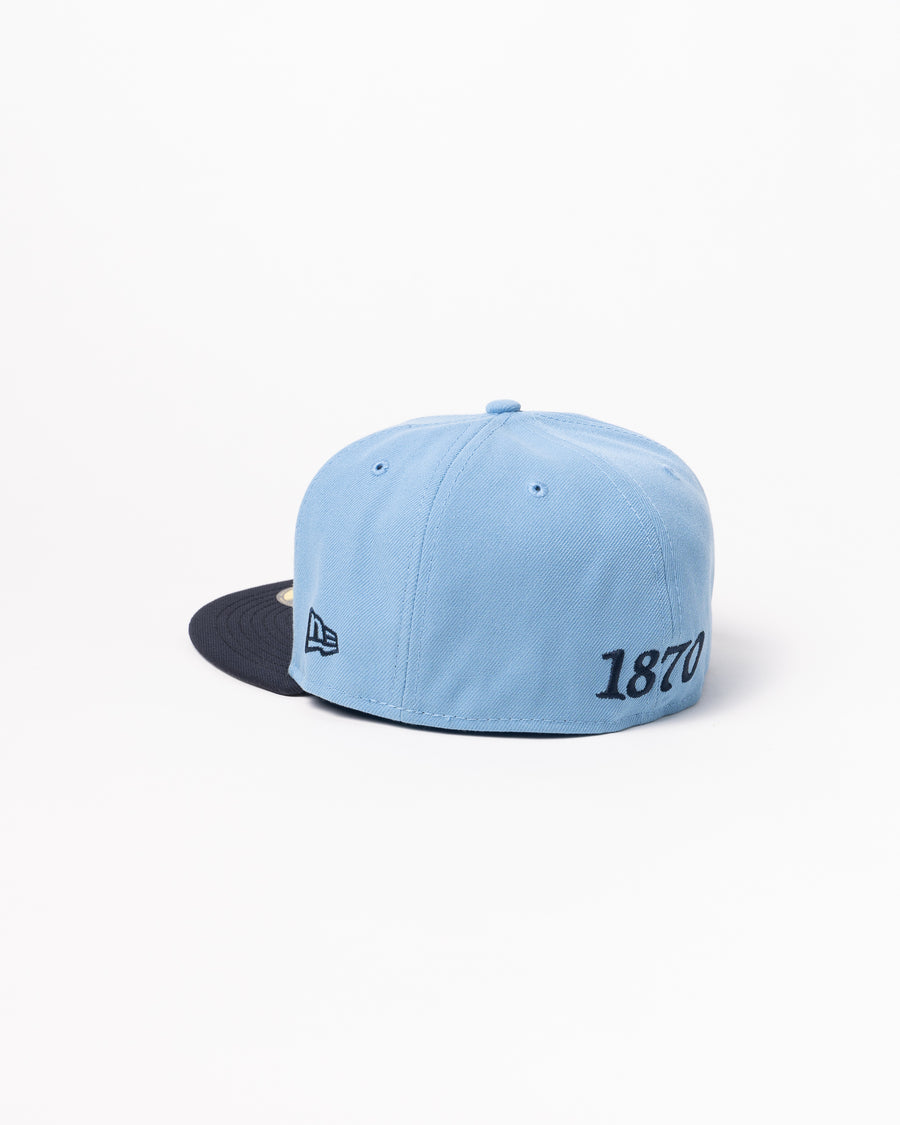 Limited Sky Blue / Navy  1LoveIE Raincross New Era 59FIFTY Fitted Cap