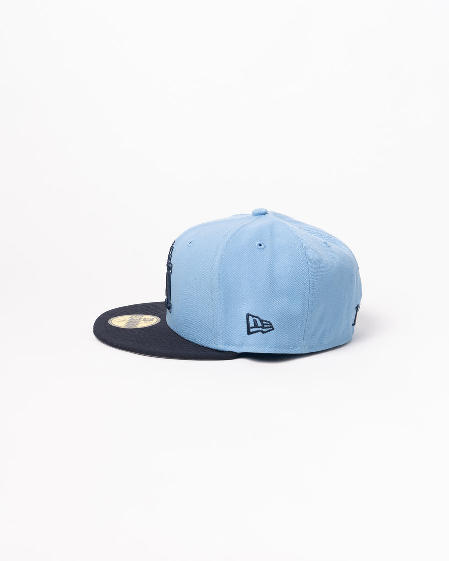 Limited Sky Blue / Navy  1LoveIE Raincross New Era 59FIFTY Fitted Cap