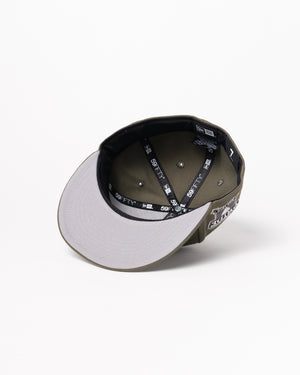 Limited Olive & Silver 1LoveIE SB Arrowhead New Era 59FIFTY Fitted Cap