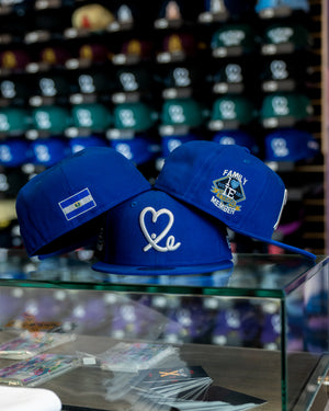 Limited Dark Royal Salvador Flag 1LoveIE New Era 59FIFTY Fitted Cap