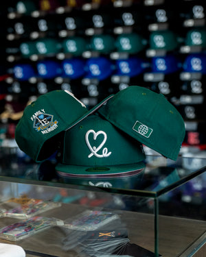 Limited Evergreen / Pink 1LoveIE New Era 59FIFTY Fitted Cap