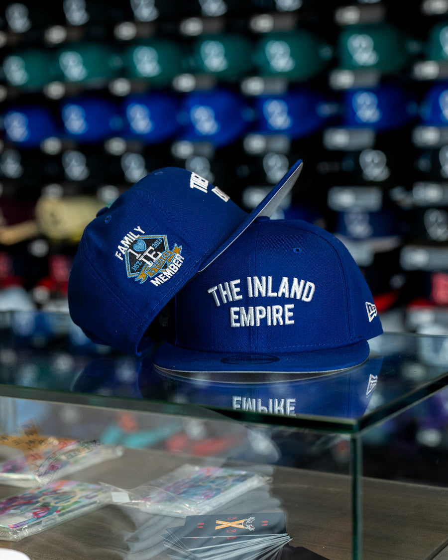 Limited Dark Royal 1LoveIE "The Inland Empire" New Era 9Fifty Snapback Hat