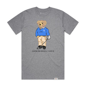 Jasper The Bear Golf Grey