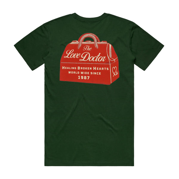 Love Doctor Tshirt (Forest Green) – 1LoveIE