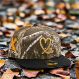 10 Year Anniversary Realtree Camo & Gold 1LoveIE New Era 59FIFTY Fitted Cap