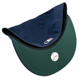 New Era Dodgers 59Fifty Upside LA Fitted Cap ( Oceanside Blue / White)
