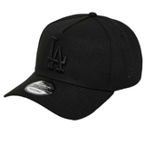 New Era Dodgers A Frame LA Adjustable Cap ( Black / Black )