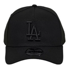 New Era Dodgers A Frame LA Adjustable Cap ( Black / Black )