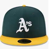 Men’s New Era Oakland Athletics 1989 World Series Champions Wool Fitted 59FIFTY Cap