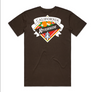 Riverside Raincross Crest Shirt (Brown)